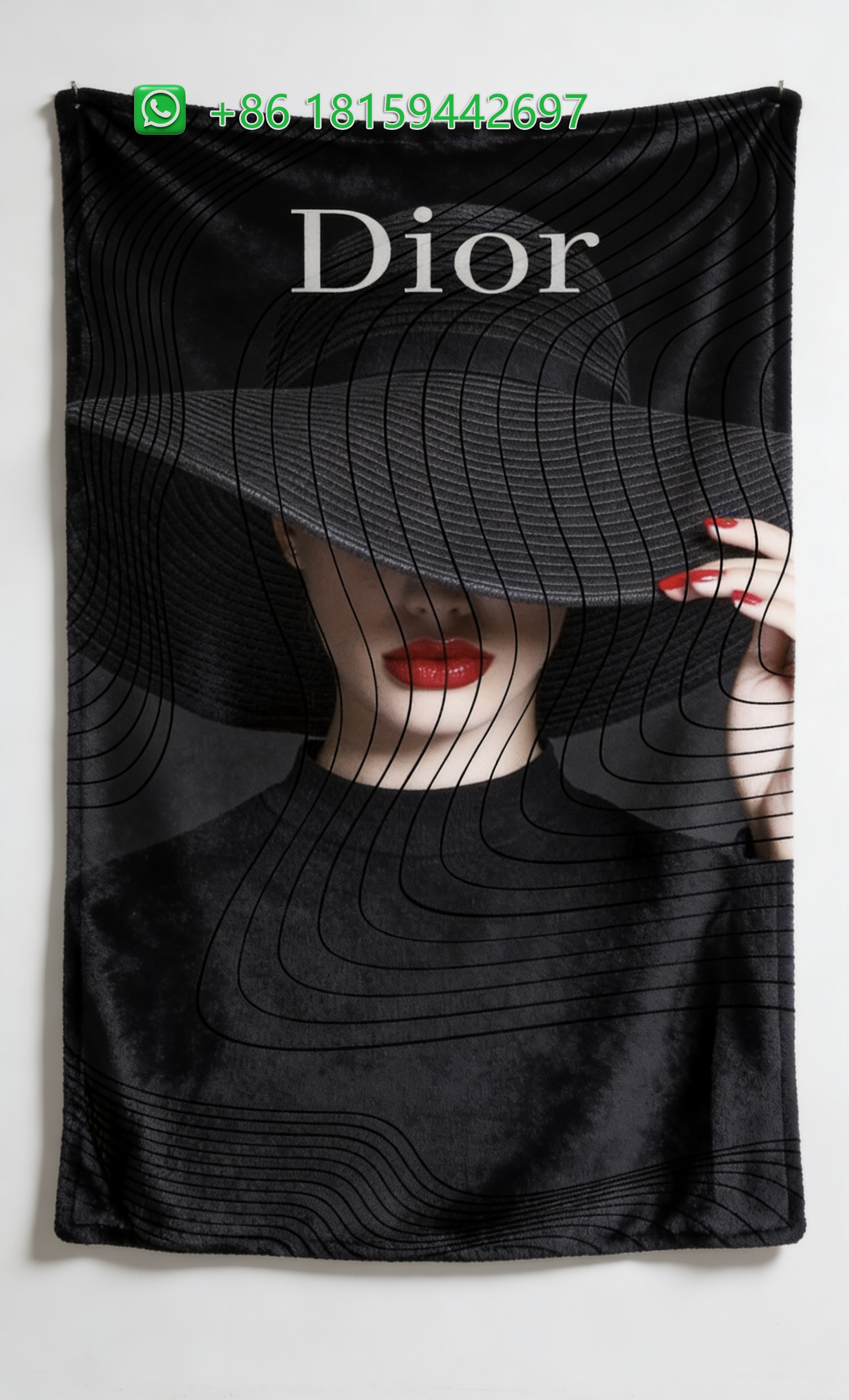 Dior Throw Blankets